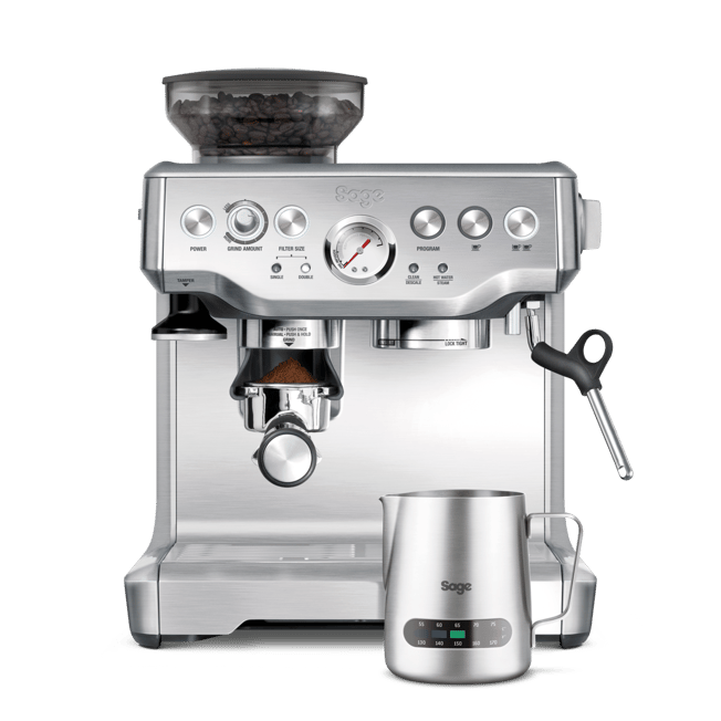 Sage Barista Express BES875UK espresso machine with grinder