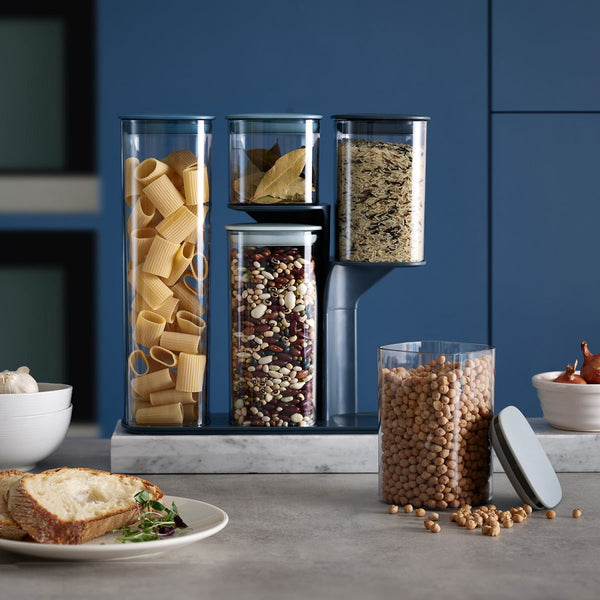 Joseph Joseph Podium 5-Piece Food Storage Container Set - Sky Blue