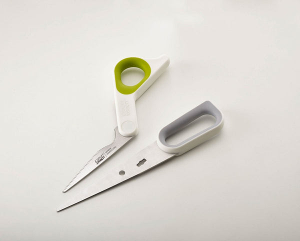 Joseph Joseph PowerGrip Kitchen Scissors with Integrated Herb Stripper - 10302