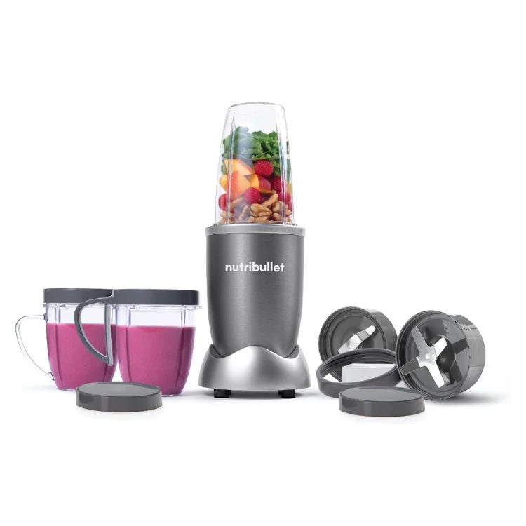 Nutribullet Multi-Function Blender, 600W, 12 Pcs, Grey