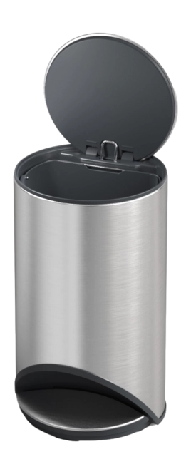 Joseph Joseph Arc 10L Stainless Steel Pedal Bin Soft-Close