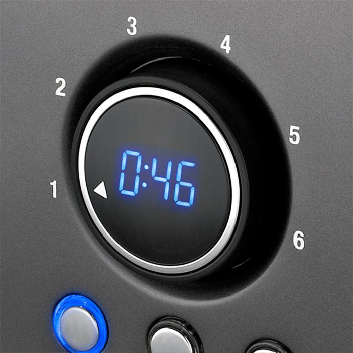 Haeger, Digital Toaster With Timer (2 Slots) 800W