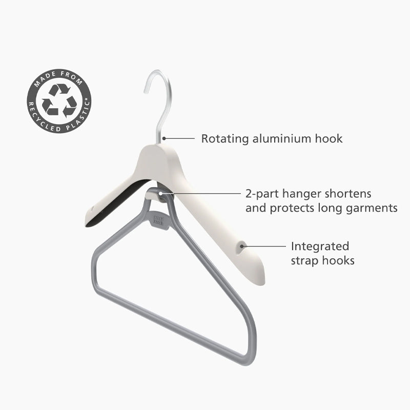 Joseph Joseph Orderly long garment hangers ecru – view 4