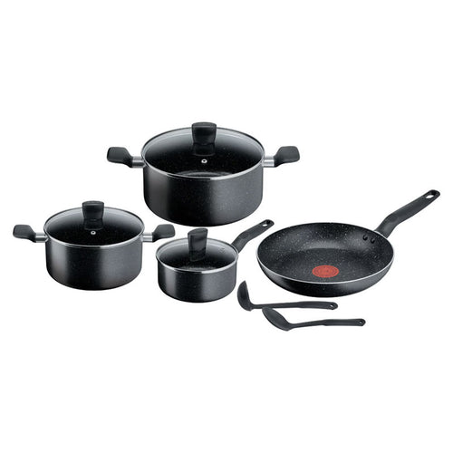 Tefal B491S985 Dark Stone 9-Piece Non-Stick Cookware Set