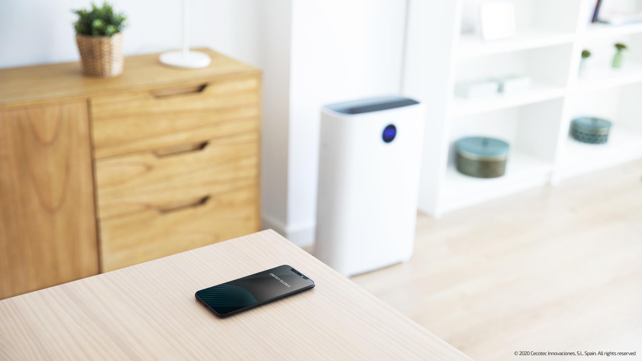 Cecotec TotalPure 2500 Connected Air Purifier 260 CADR WiFi HEPA 20W White