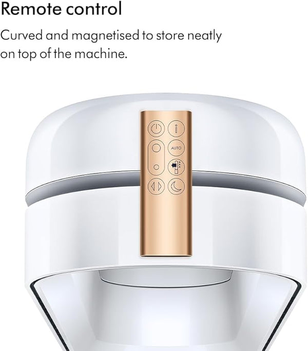 Dyson Purifier Cool Fan TP12 De-NOx HEPA Filtration Formaldehyde White Gold