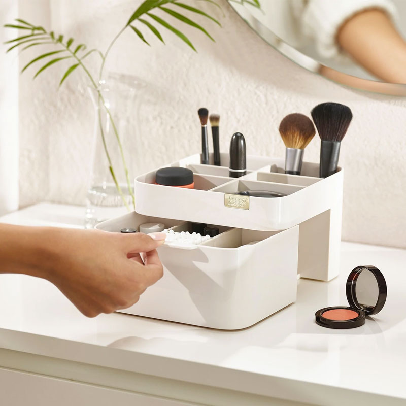 Joseph Joseph Viva cosmetic organiser with drawer – view 3