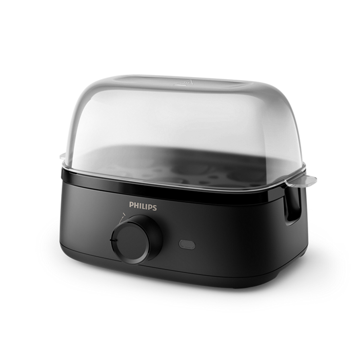 Philips Egg Cooker 3000 Series 400W Capacity 6 Eggs With Poached Egg Tray Set