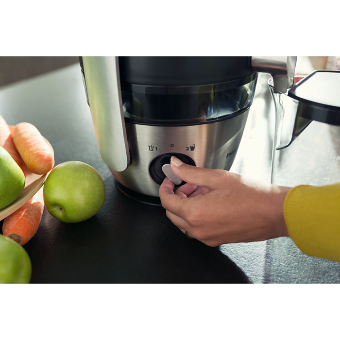 Philips HR1925/20 Avance Juicer – 1200W, XXL Tube, QuickClean, Citrus Press