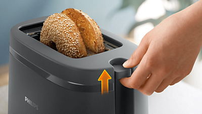 Philips HD2510 charcoal grey toaster