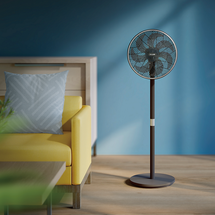 Philips Pedestal Fan CX3550/01 50W 2in1 Smart App SilentWings Floor Stand Box