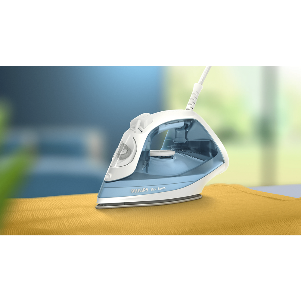 Philips 2000 Series DST2010 Steam Iron – 2000W, Non-Stick, Blue – view 2