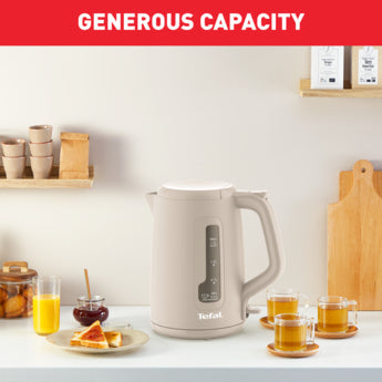 Tefal Morning Kettle, 1.7L, Fairgrey Plastic, 2400W