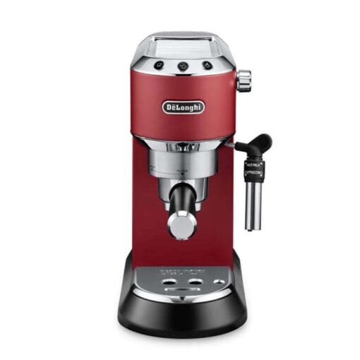 DeLonghi Dedica Style Espresso Machine 15 Bar 1300W Metallic Red EC685.R