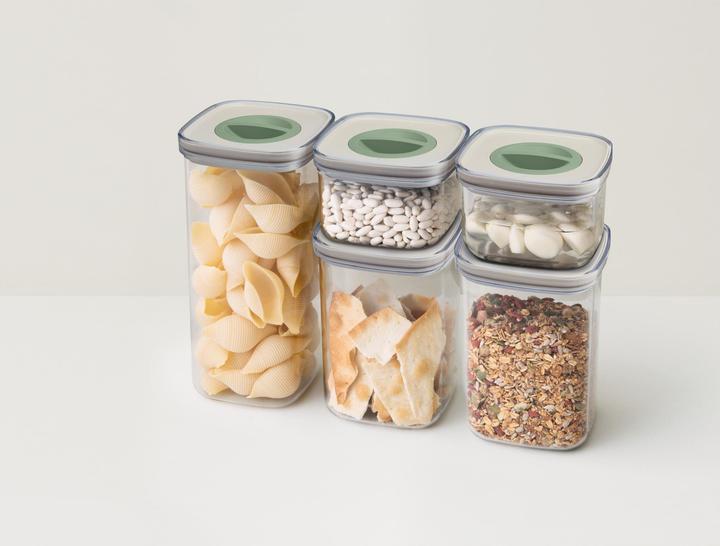 BergHOFF Leo 5-piece square Smart Seal food container set view 3