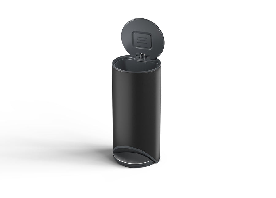 Joseph Joseph Arcâ„ 30L Easy-Push Pedal Bin Matt Black