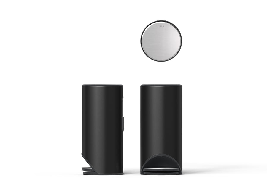 Joseph Joseph Arcâ„ 30L Easy-Push Pedal Bin Matt Black