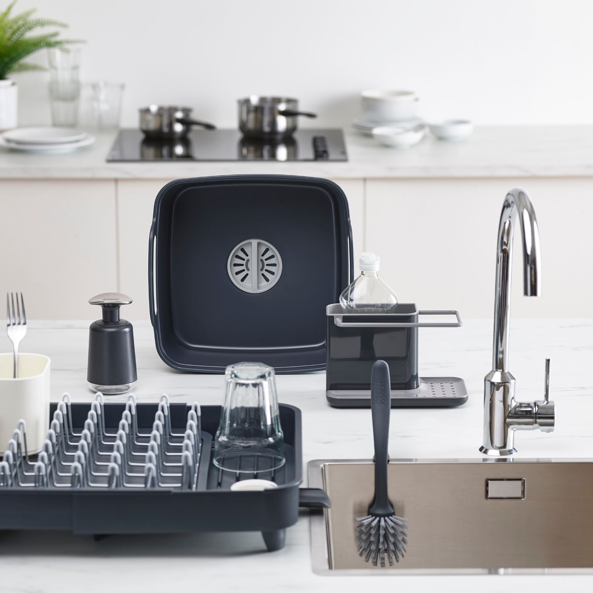Joseph Joseph Edgeâ„ Washing-Up Brush - Grey