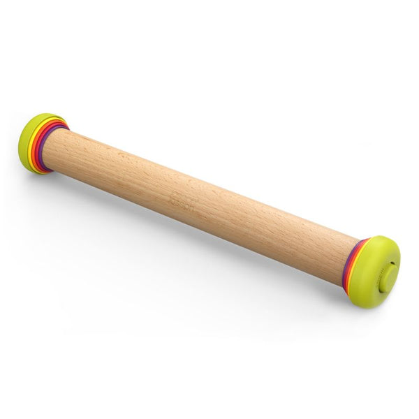 Joseph Joseph PrecisionPin 40113 Adjustable Rolling Pin with Thickness Rings