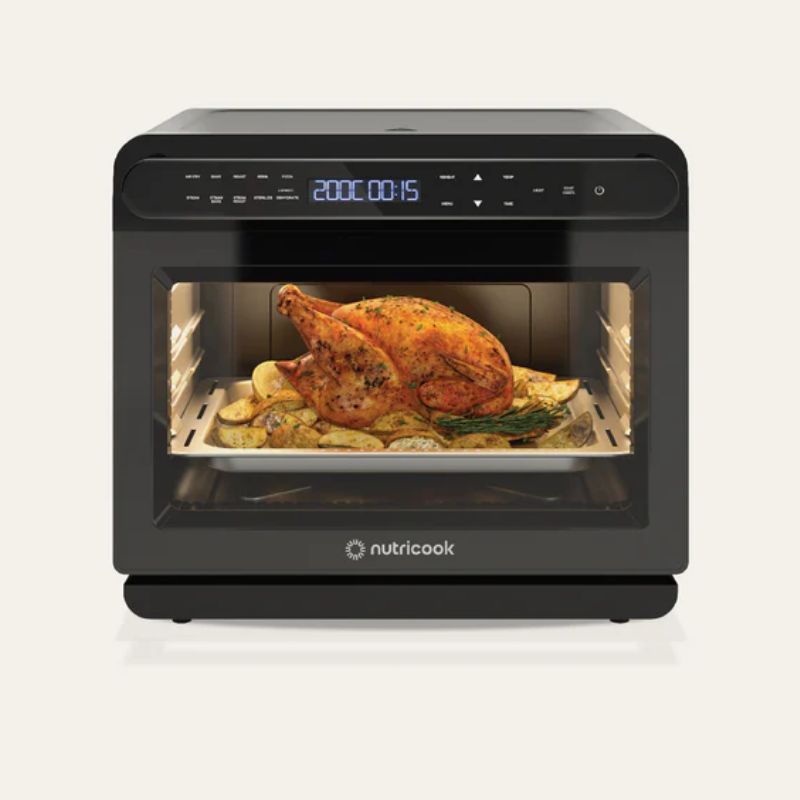 Nutricook Steami, Steam + Air Fryer Oven, 11-in-1 Functions, 24L Capacity