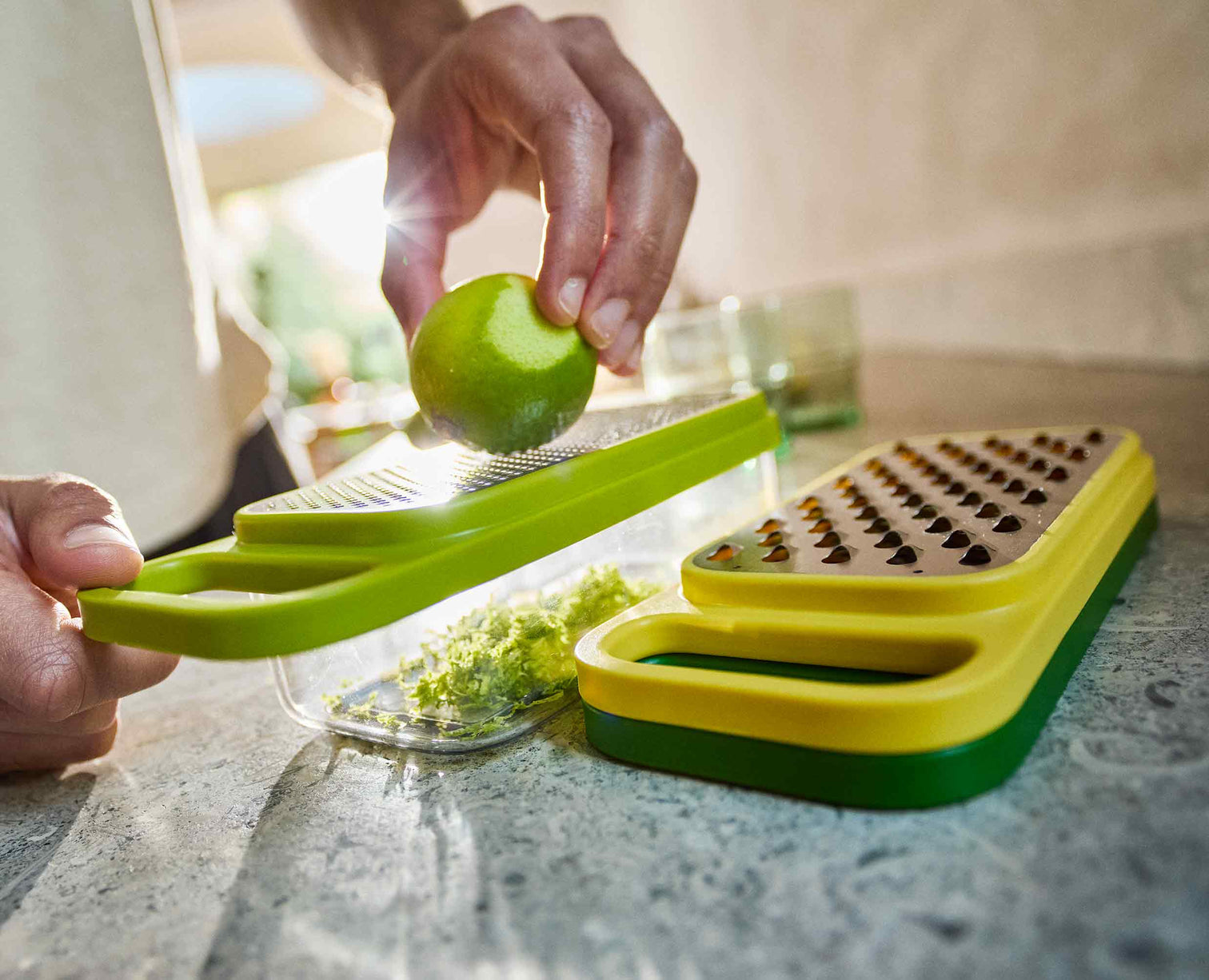 Joseph Joseph Multi-Grate & Store 3 in 1 Grater Set Storage Container