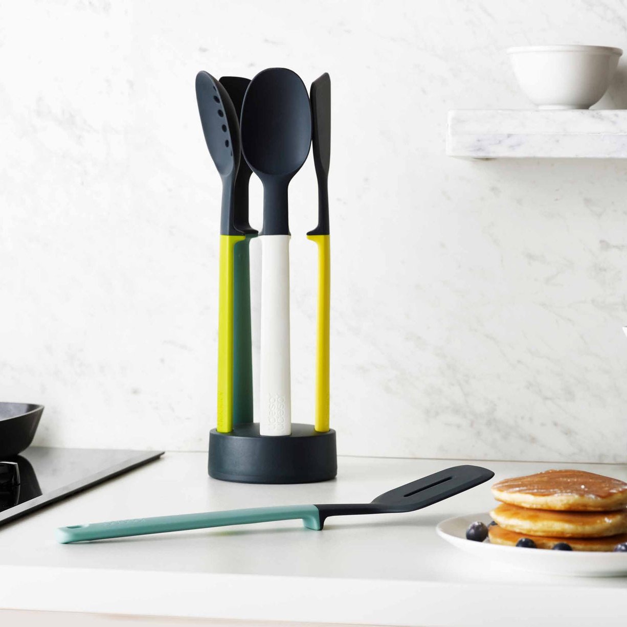 Joseph Joseph Elevate 5-Piece Silicone Opal Utensil Set