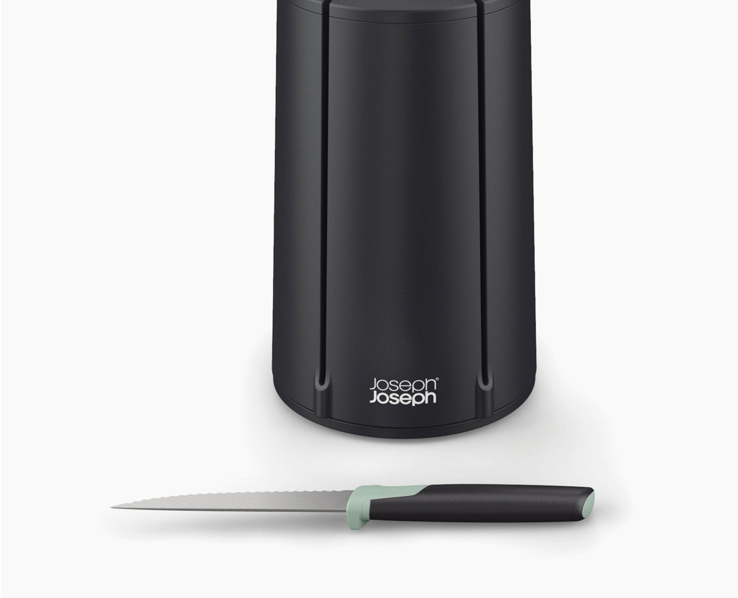 Joseph Joseph Elevate Knives Carousel Set 5Piece Japanese Steel Block Sage