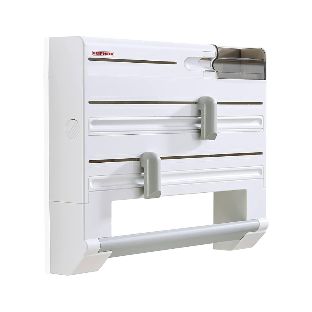 Leifheit Parat Plus Wall Mounted Roll Holder – Foil & Cling Film