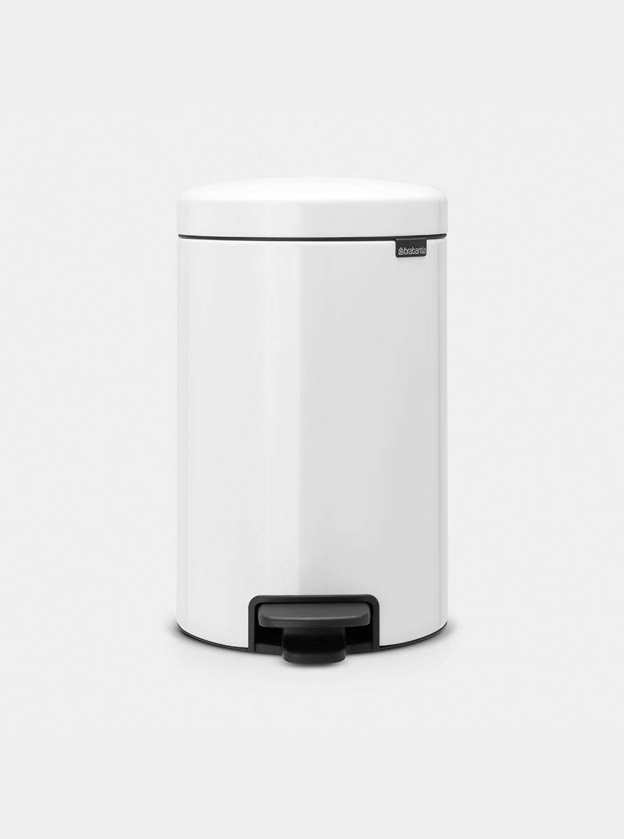 Brabantia newIcon Pedal Bin 12L – White