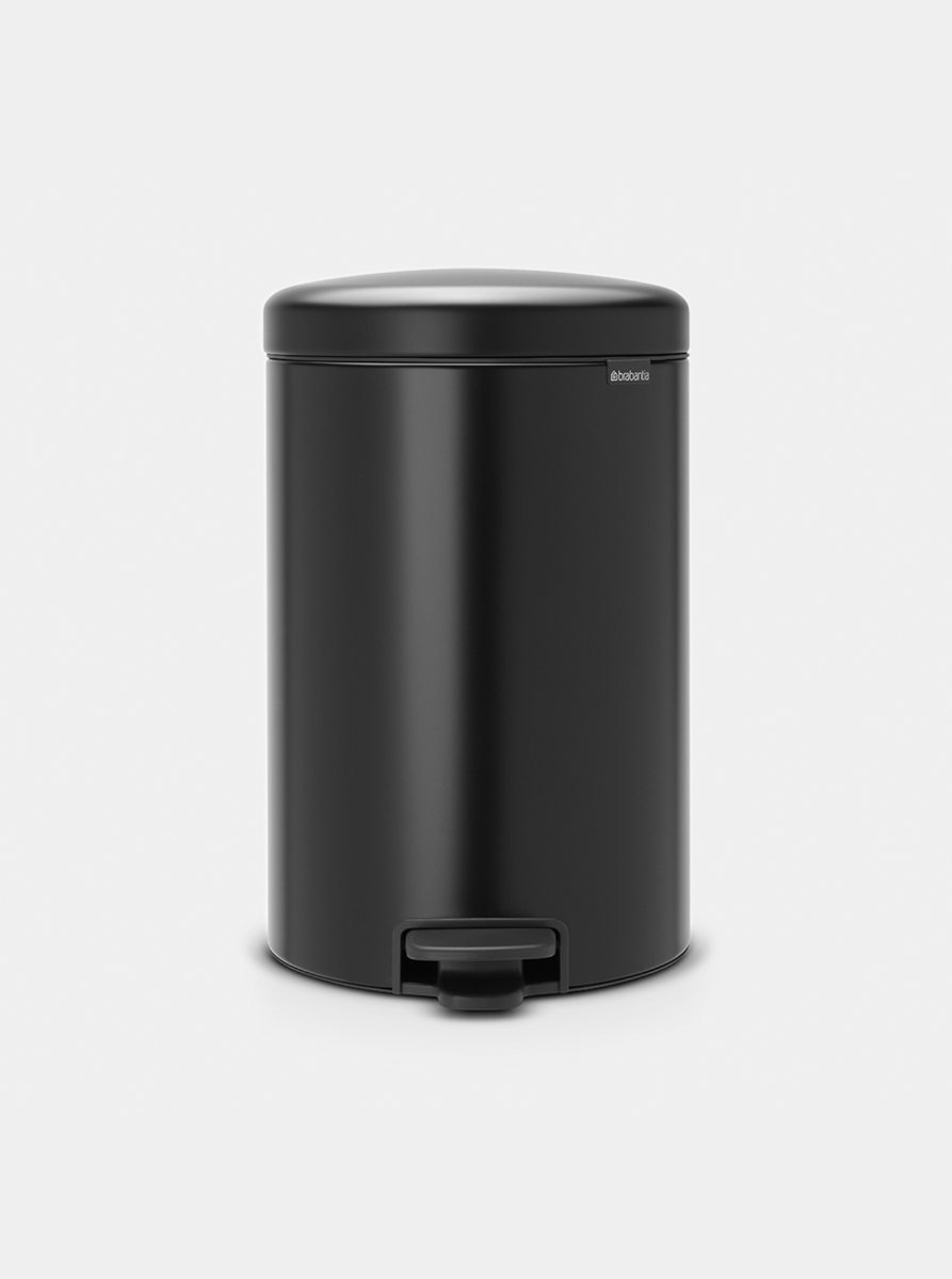 Brabantia newIcon Pedal Bin 20L – Matt Black