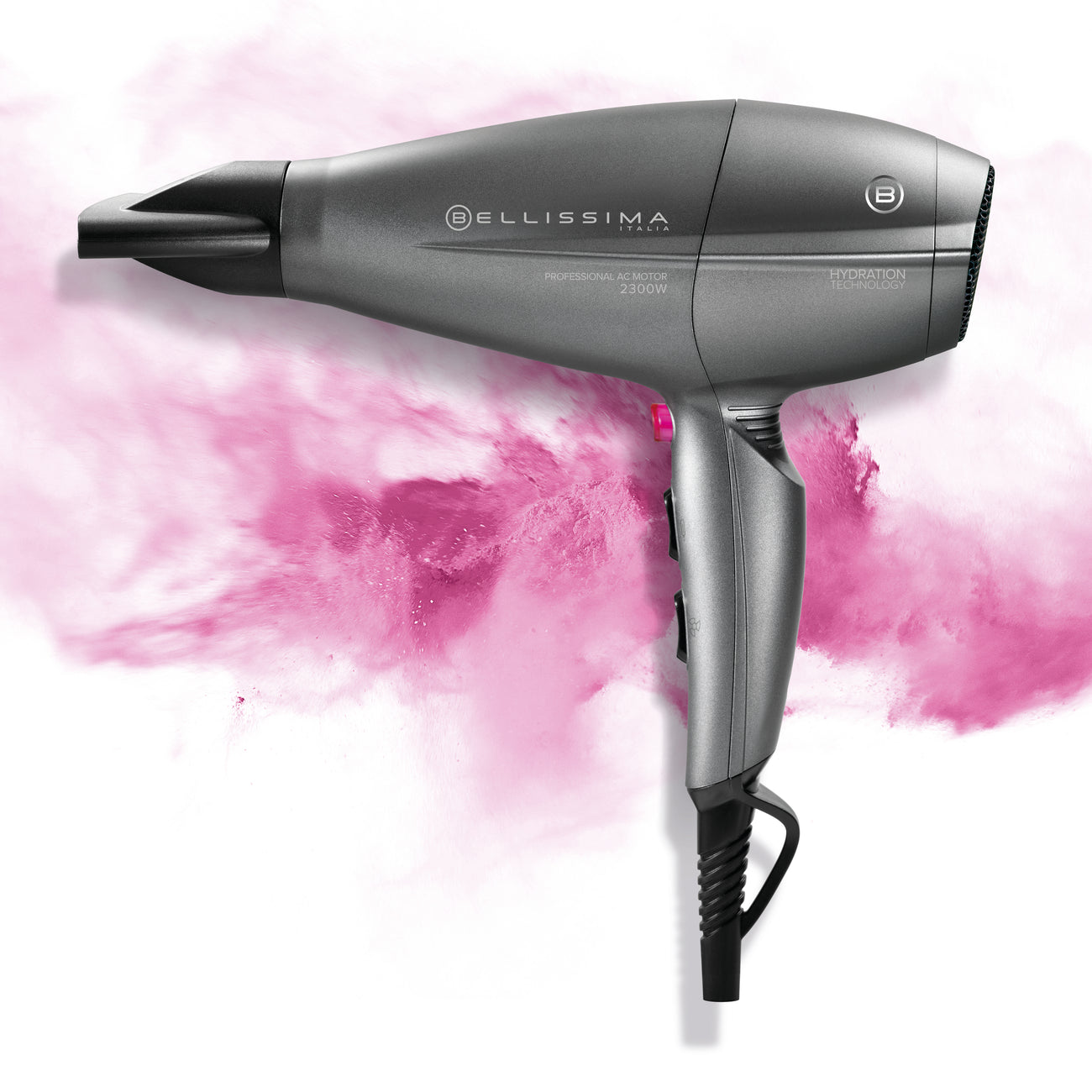 Bellissima 11638 Hairdryer Hydration Technology, AC Motor, 2300W