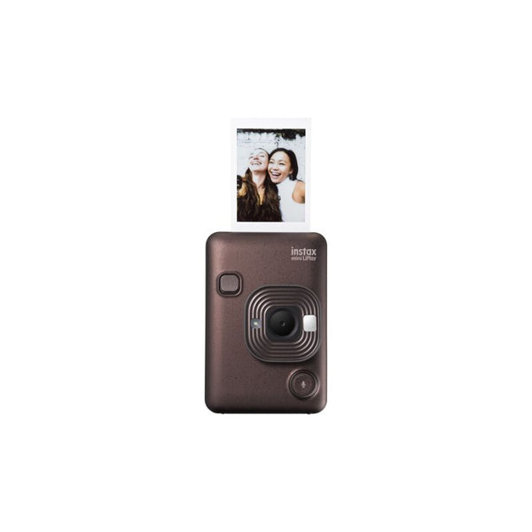 Fujifilm Instax Mini LiPlay Hybrid Camera Smartphone Printer Deep Bronze