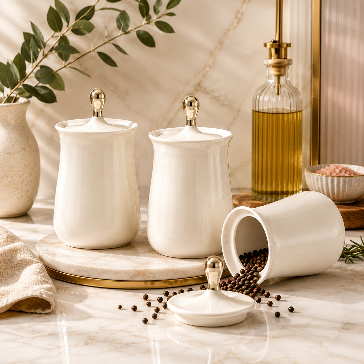 Karaca Over 3-Piece Large Spice Set
