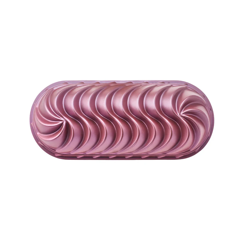Karaca Vera Cast Aluminum Loaf Pan Pink 35 cm Non-Stick Professional Baking