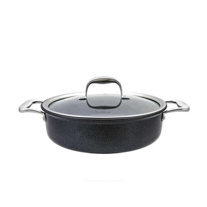 Karaca BioDiamond Pro 7-Piece Induction Cookware Set Non-Stick Real Diamonds