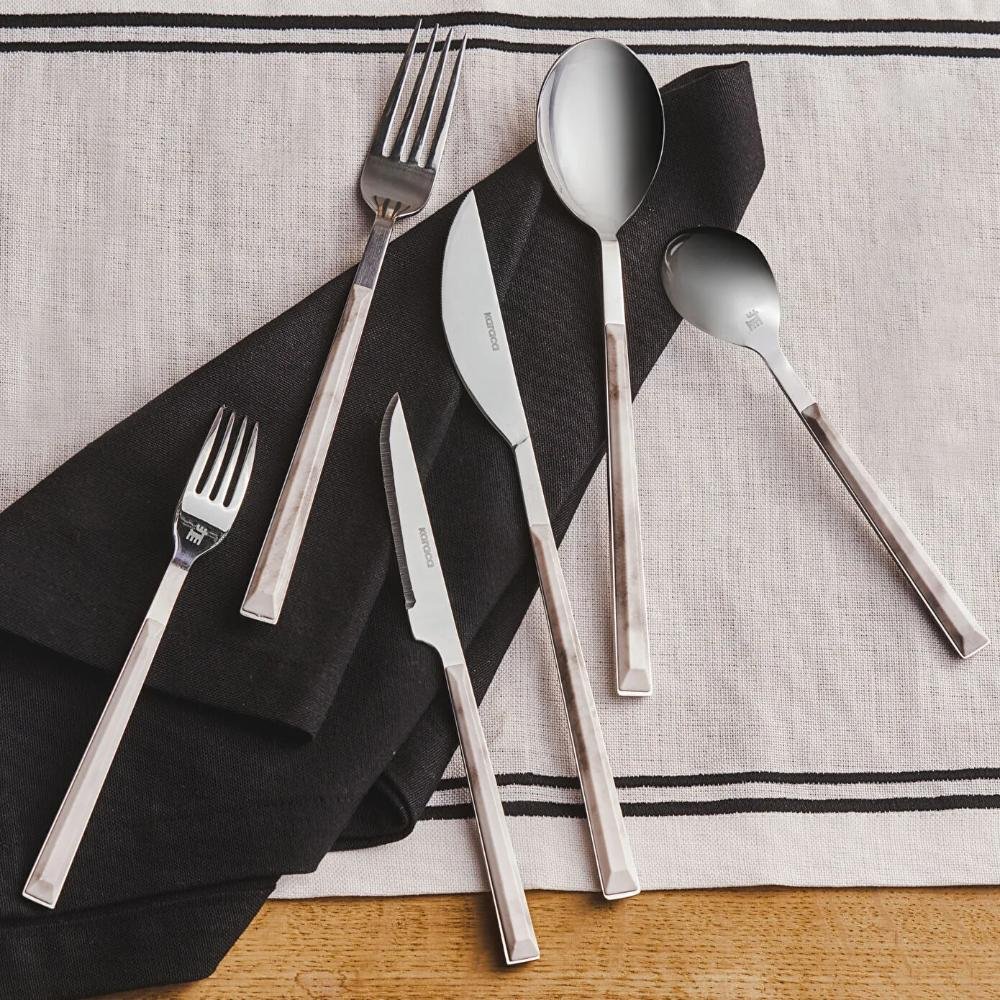Karaca Leda 36-Piece 6-Person Cutlery Set detail