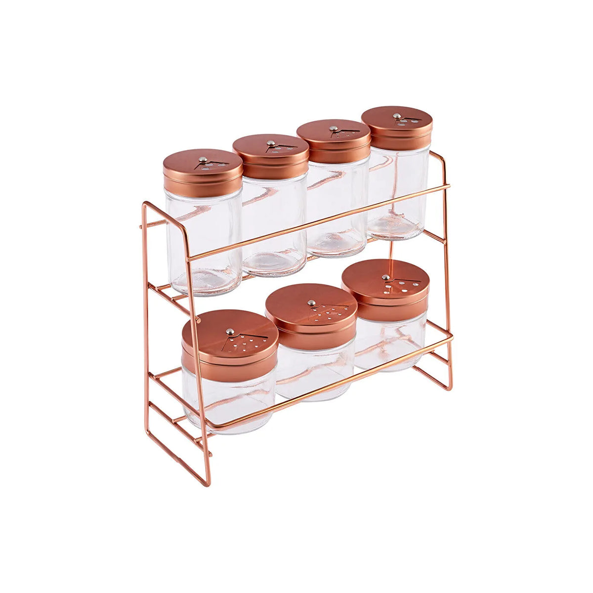 Karaca Top Copper 8-Piece Spice Set kitchen