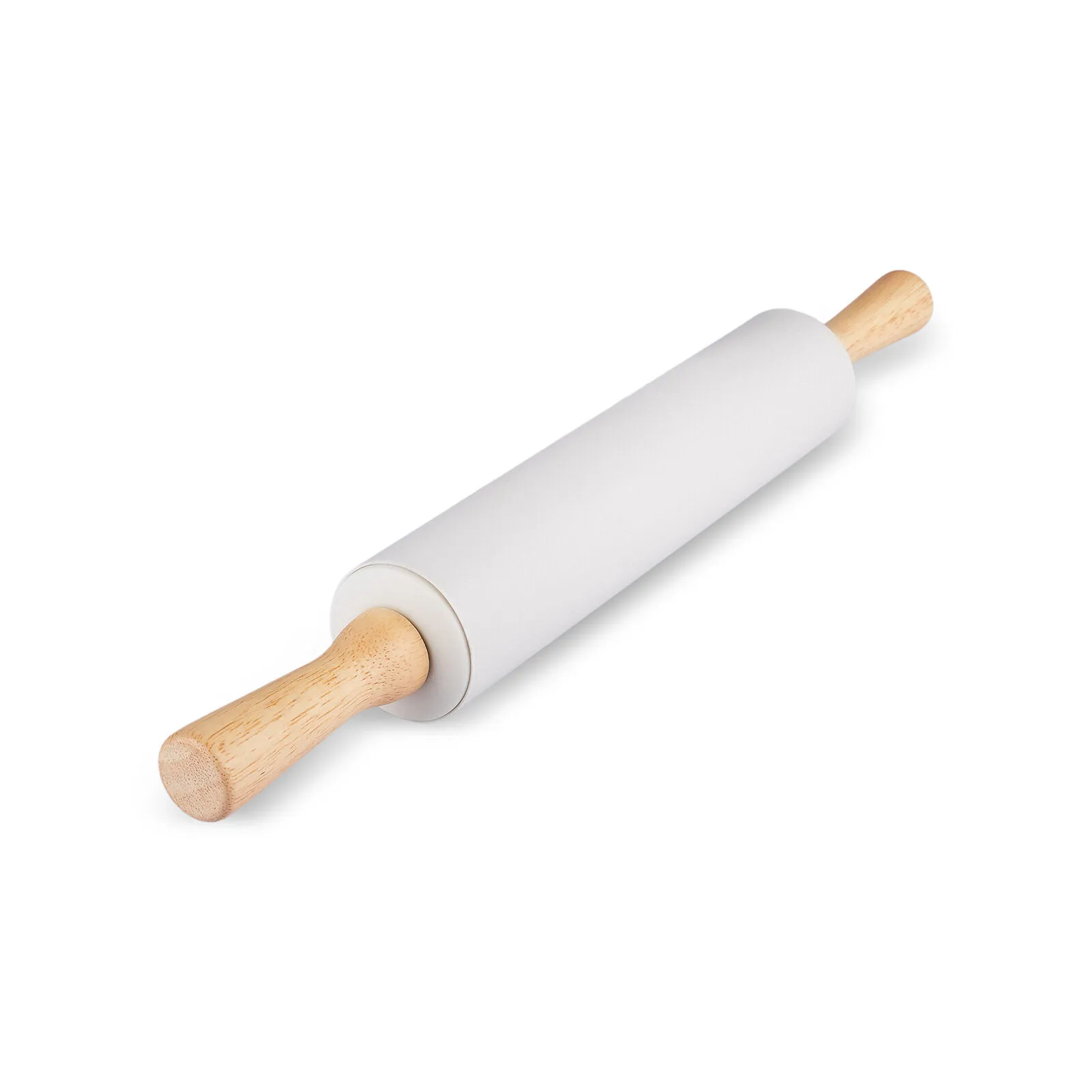 Karaca Crick Crack Harmony Roller 42cm Professional Dough Rolling Pin White