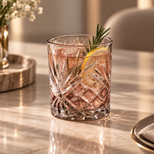 Karaca Melodico Beverage 6-Piece Glass Set 325 ml –  Anthracite