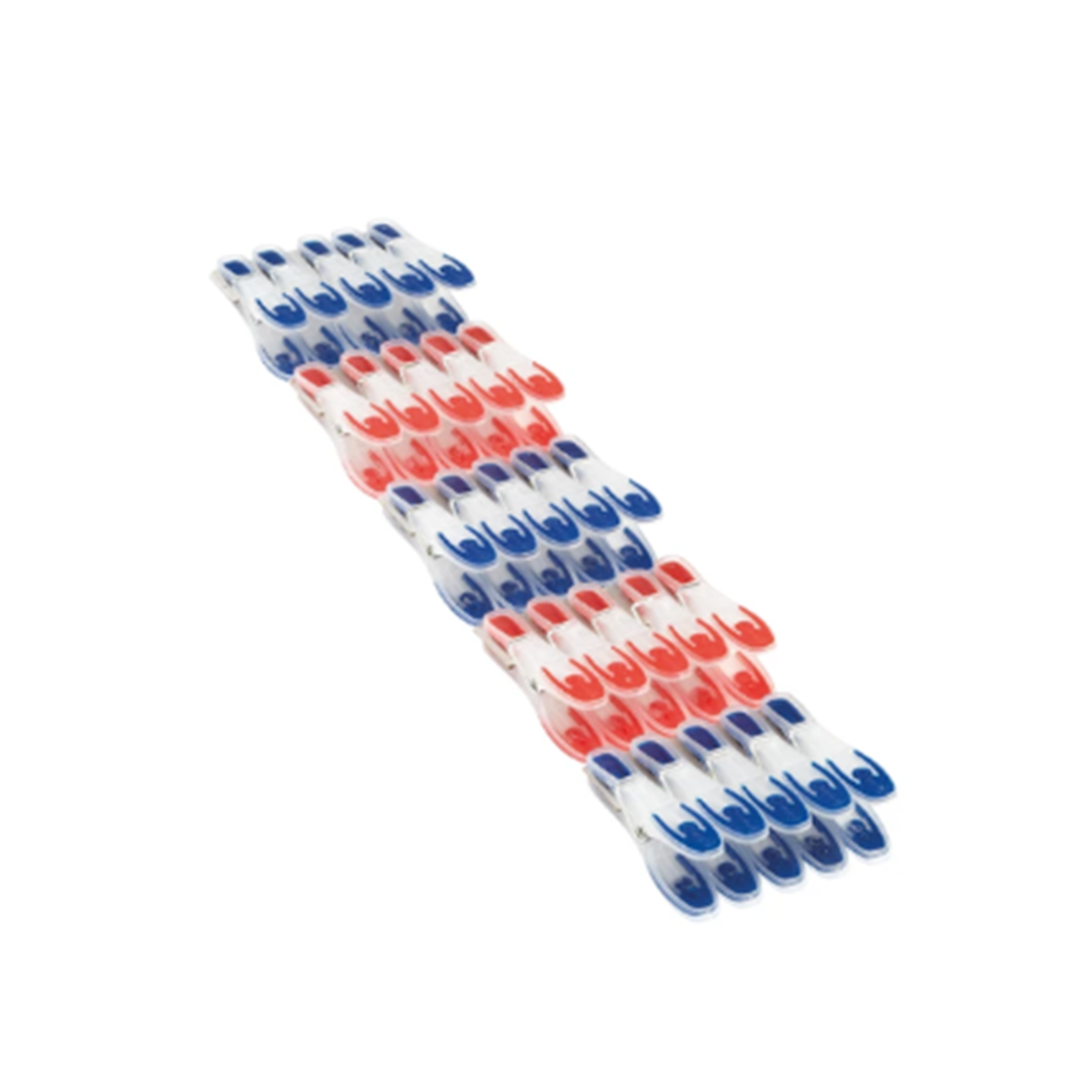 Leifheit Laundry Pegs Set of 25 – Soft Grip