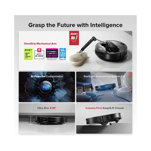 Roborock Saros Z70 Robot Vacuum Cleaner & Empty Wash Fill Dock