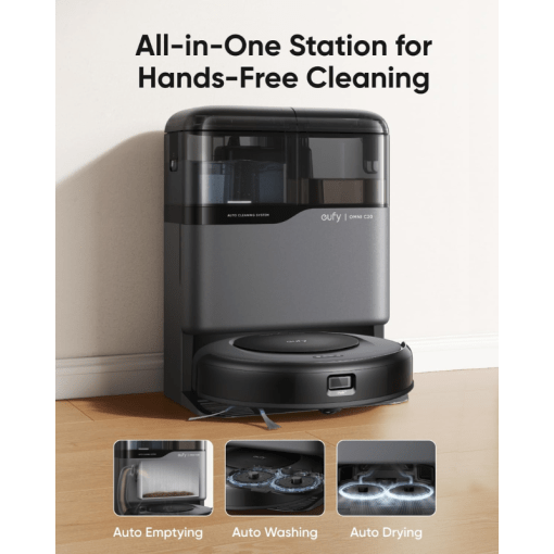 Eufy Robot Vacuum Cleaner Omni C20 With All In One Station