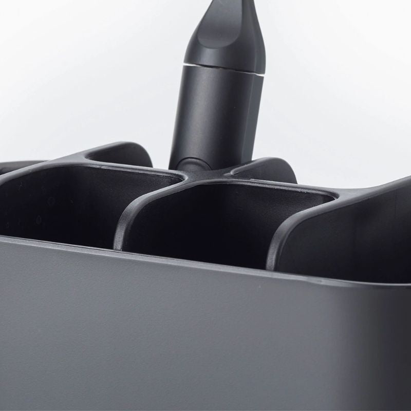 Joseph Joseph 70599 EasyStore Large Toothbrush Holder – Matt Black