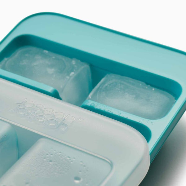 Joseph Joseph Flow 20197 Easy-Fill Ice-Cube Tray 2-Pack Linked Cavity Design