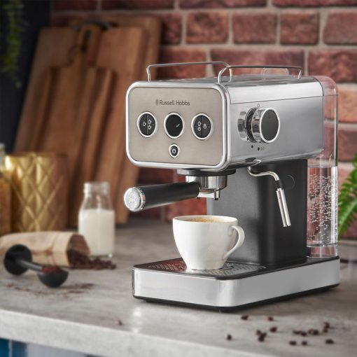 Russell Hobbs Distinctions Espresso Machine Titanium