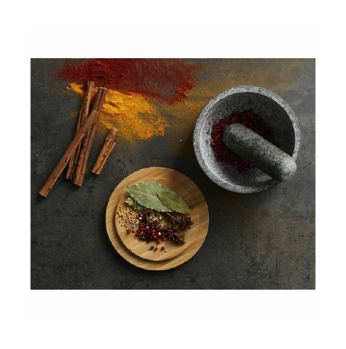 Joseph Joseph Dash Pestle and Mortar 20176 Granite With Bamboo Lid Prep Base