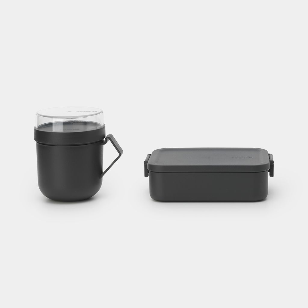 Brabantia Make & Take Lunch Set 2-Piece – Soup Mug & Lunch Box