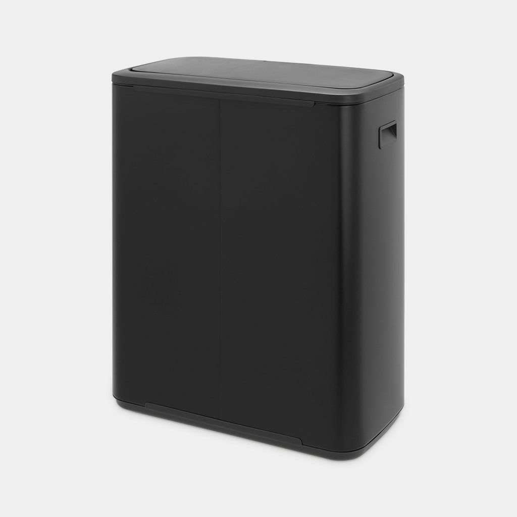 Brabantia Bo Touch Bin 60L – Matt Black