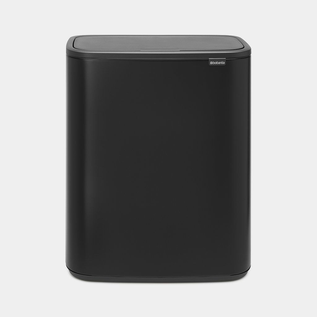 Brabantia Bo Touch Bin 60L – Matt Black