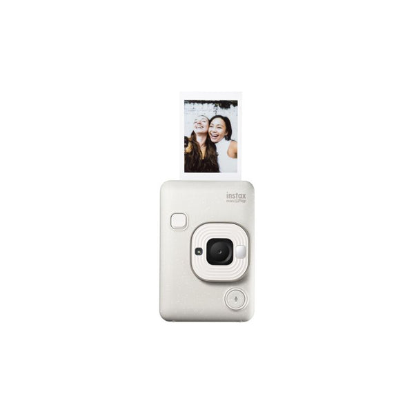 Fujifilm Instax Mini LiPlay Hybrid Camera Smartphone Printer Misty White